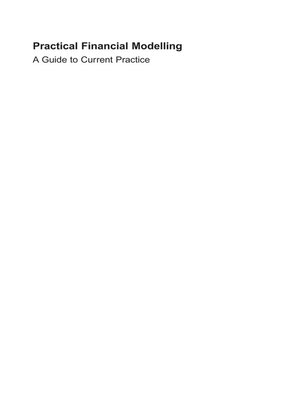 cover image of Practical Financial Modelling
